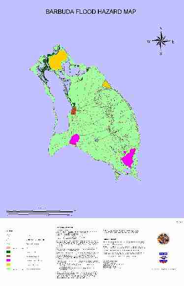 Barbuda Flood Hazard Map