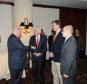 OAS Secretary General and Assistant Secretary General meet with US Senators Chris Dodd and Mark Warner