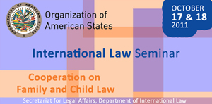 International Law Seminar: Cooperation on Family and Child Law