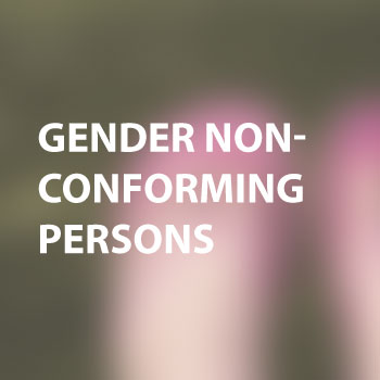 Gender non-conforming persons