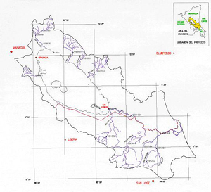 San Juan Project - Map Location