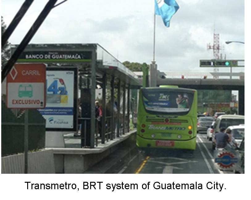 Transmetro, BRT system of Guatemala City.