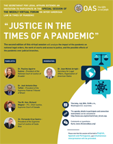 Virtual Forum: “Justice in the times of a pandemic”