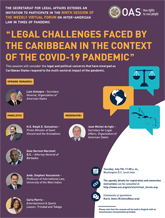 Virtual Forum: “Legal challenges faced by the Caribbean in the context of the COVID-19 pandemic”