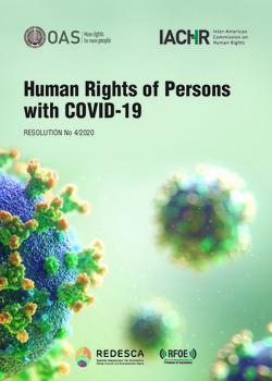 Human Rights of Persons with COVID-19