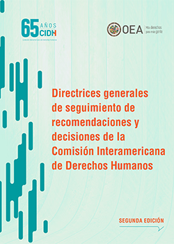 Directrices Generales de Seguimiento de Decisiones y Recomendaciones de la CIDH que explican los mandatos para esta labor, y las herramientas y categorías de análisis de cumplimiento