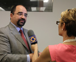 Visita de Emilio Alvarez Icaza a la sede en su calidad de Secretario Ejecutivo designado de la CIDH
