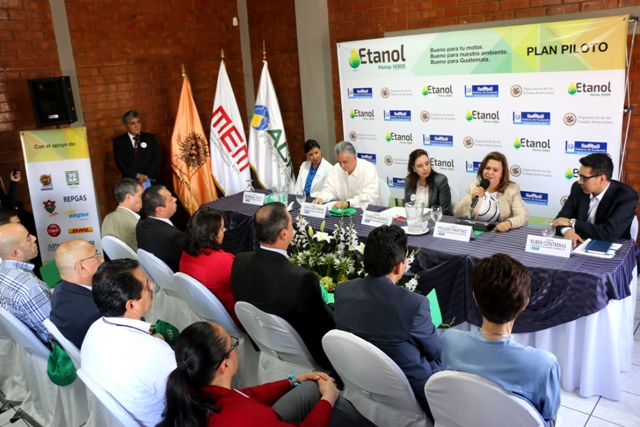 Guatemala and the OAS Launch Project for the Blend and Use of Ethanol
