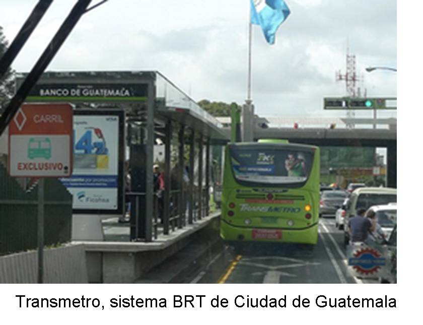 Transmetro, sistema BRT de Ciudad de Guatemala