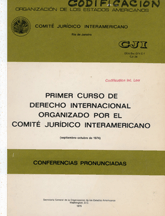 I Curso de Derecho Internacional (1974)