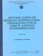 VII Curso de Derecho Internacional (1980)