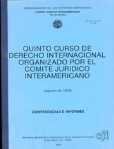 V Curso de Derecho Internacional (1978)
