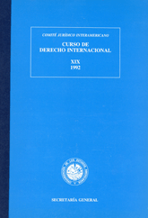 XIX Curso de Derecho Internacional (1992)
