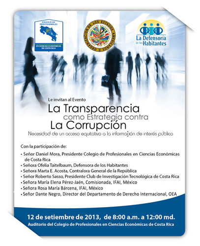 Conference in San Jos, Costa Rica to commemorate International Right to Know (or Access to Information) Day