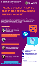 Foro Virtual: “Neuro Derechos: Hacia el Desarrollo de Estándares Internacionales”