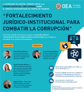 Foro Virtual:"Fortalecimiento Jurídico-Institucional para combatir la corrupción"