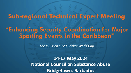 Mejora de la coordinación de la seguridad de los grandes eventos deportivos en el Caribe