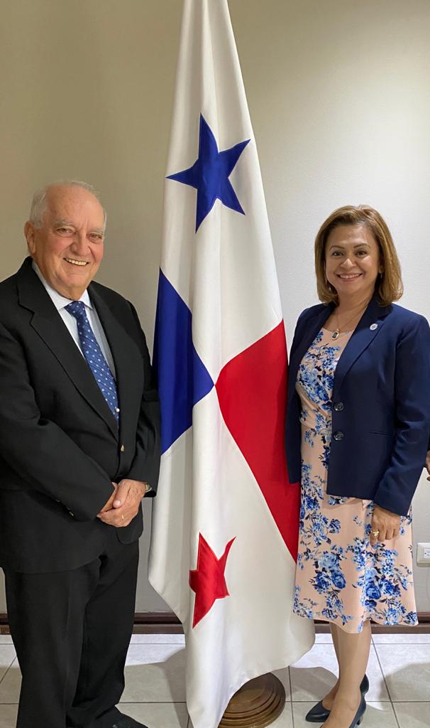 Encuentro con el Embajador de Panamá acreditado ante el gobierno de Costa Rica(6 de febrero de 2020)