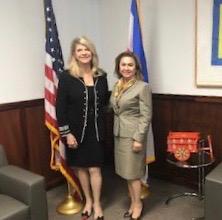 Reunión de trabajo con la Excelentísima Embajadora de Los Estados Unidos en Costa Rica(19 de febrero de 2020)
