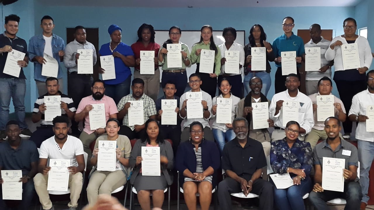 Course on Water Quality Monitoring and Urban Flood Management Implemented in Belize(July 15, 2019)