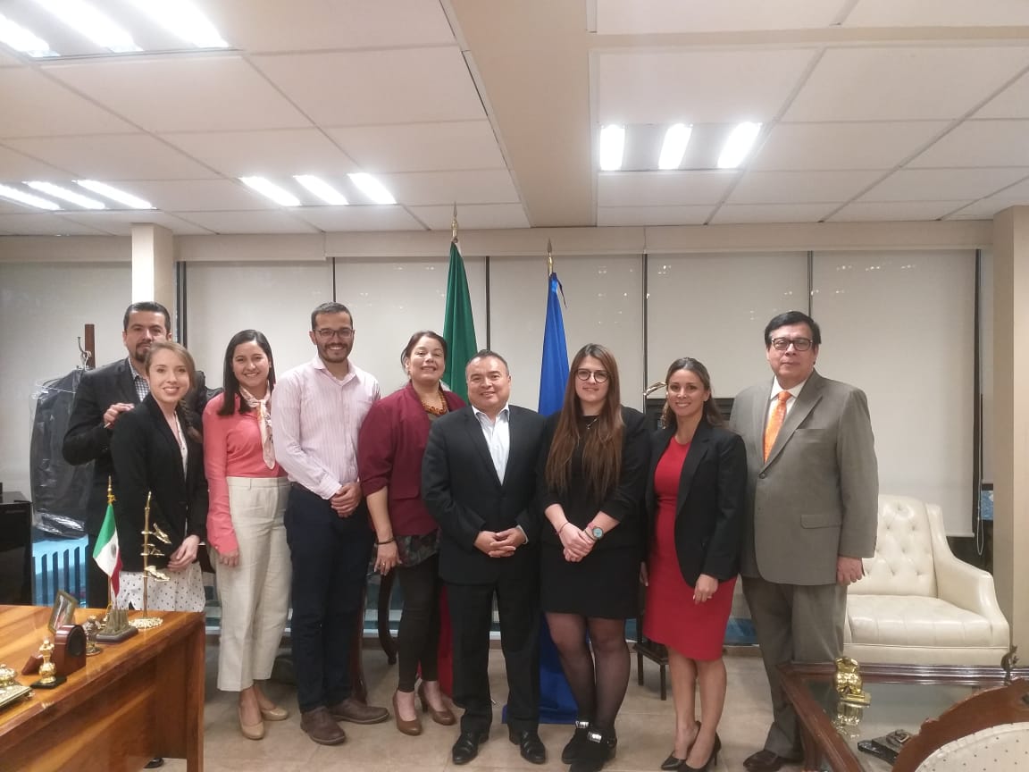 Visita del Secretario General Adjunto, Nestor Mendez, a la Oficina Nacional en México(11 de septiembre de 2019)