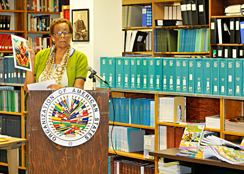 OAS Book Presentation of <i>Telling Tales from Saint Lucia</i> 


