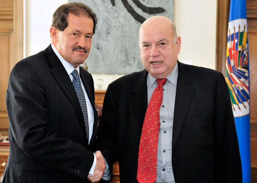 Secretario General de la OEA recibió al Vicepresidente de Colombia