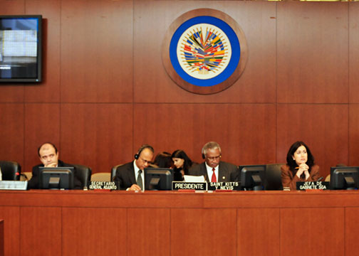 Permanent Council discusses arrangements for Meeting of Foreign Ministers
