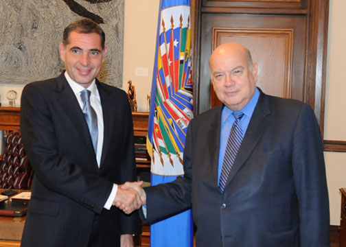Secretary General Meets with Governor-Elect of Oaxaca