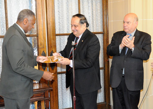 OAS Permanent Council bid farewell to the Representative of St. Kitts and Nevis