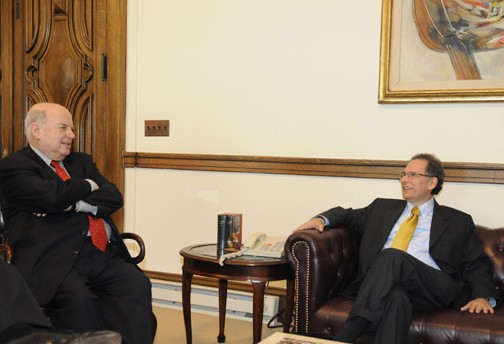 Secretario General de la OEA recibió al Subsecretario de Relaciones Exteriores de Brasil