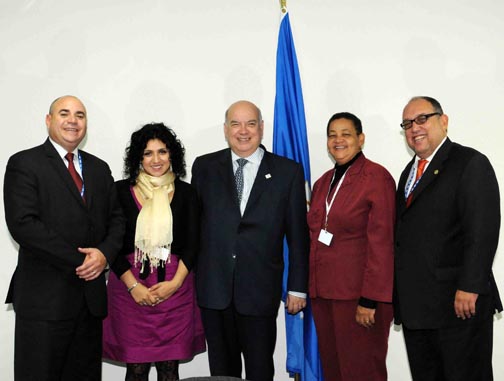 Secretary General Meets with Inter-Parliamentary Forum of the Americas Delegates