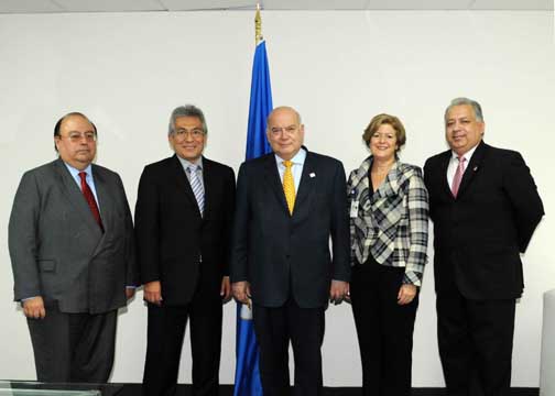 Secretario General de la OEA se reunió con el Rector de la Universidad San Martín de Porres de Perú