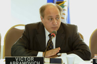 Comisionado Víctor Abramovich, Primer Vicepresidente de la Comisión Interamericana de Derechos Humanos