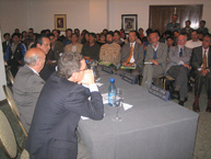 Conferencia sobre el Sistema Interamericano de Derechos Humanos, ofrecida en La Paz el 17 de noviembre de 2006. Crédito: Leonardo Hidaka