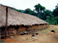 Casa-habitación en Brasil. Foto tomada durante la visita de la CIDH. Crédito: Archivo CIDH