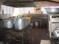 Cocina de la Penitenciaría de Chonchorro, en El Alto, La Paz, Bolivia
