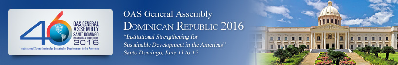 Forty-fifth Regular Session of the OAS General Assembly - 2016