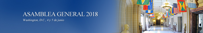 46 Período Ordinario de Sesiones de la Asamblea General de la OEA - 2018