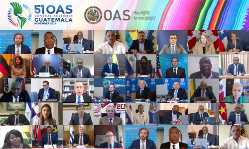 51 período ordinario de sesiones de la Asamblea General de la OEA 2021