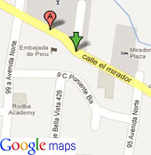 OAS Office in El Salvador - by Google maps
