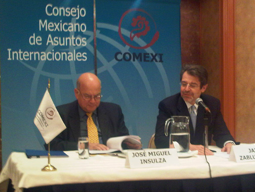 OAS Secretary General speaks at Mexican Council on Foreign Relations