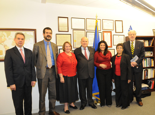 OAS Secretary General Meets with IACHR Commissioners