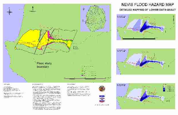 Lower Bath Ghaut (Nevis) Flood Hazard Map