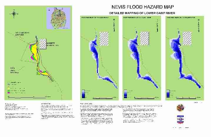 Camps River (Nevis) Flood Hazard Map