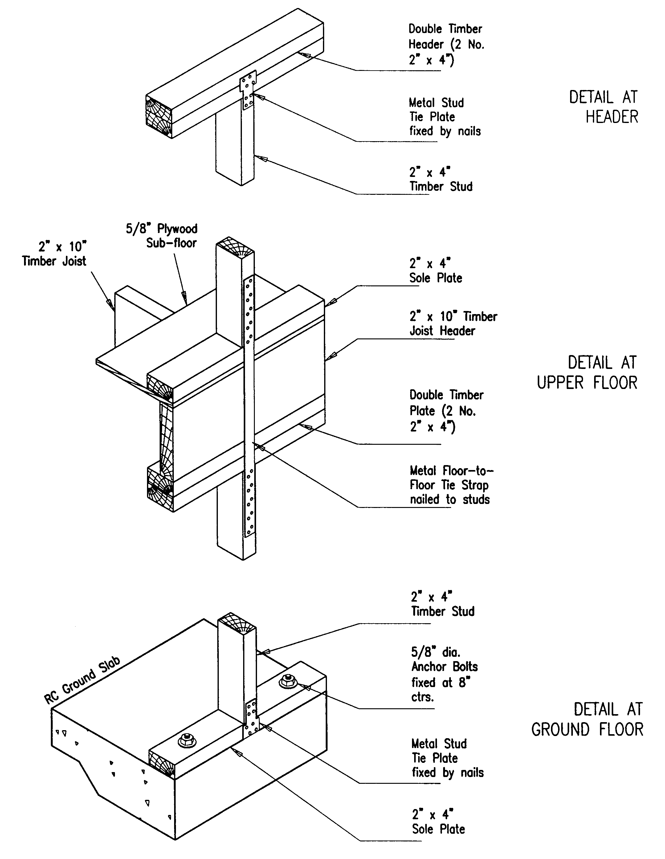 Building Guidelines Drawings Section C Timber Construction