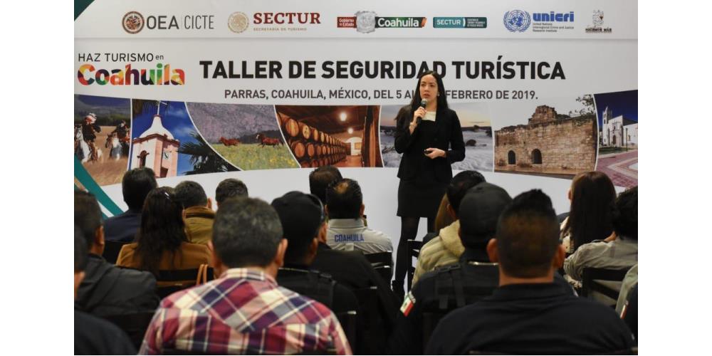 Taller de Seguridad Turística - Parras, México (2019)