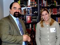 El Secretario ejecutivo de la CIDH, Emilio Alvarez Icaza, junto a la Relatora de la ONU, Gabriela Knaul