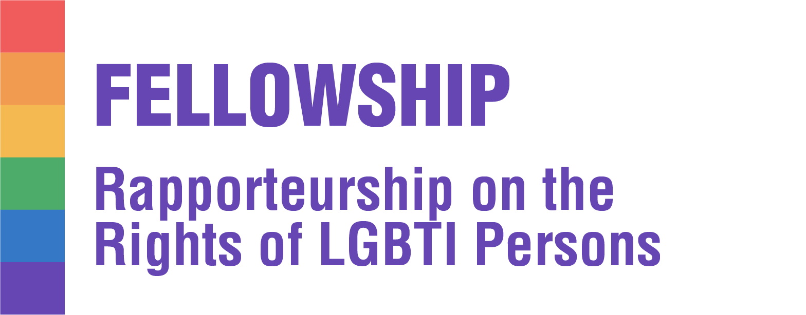 Fellowship for the Rapporteurship on the Rights of LGBTI Persons period 2022-2023