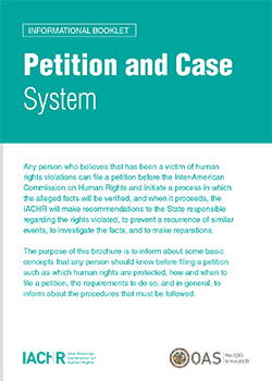 Informational Booklet: Petition and Case System